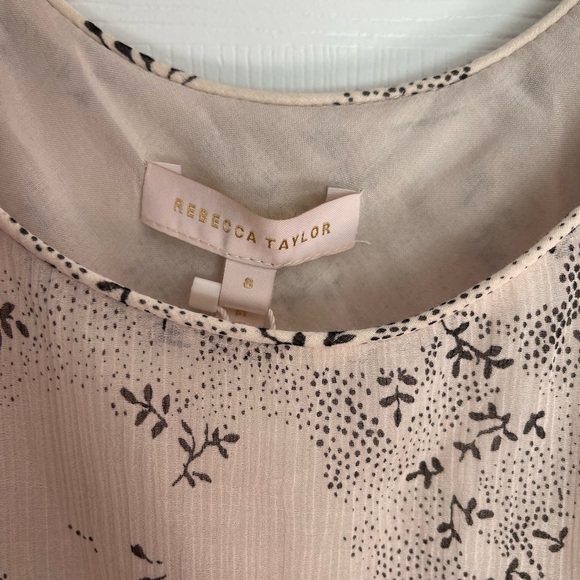 Nwt Rebecca Taylor peplum top size 8 - Picture 3 of 8